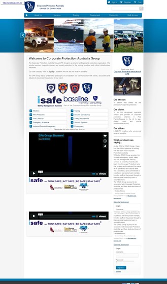 Corporate Protection Australia Group: Security Consultancy